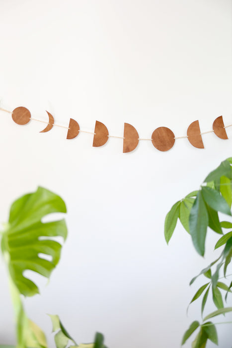 Luna Moon Phase Garland by Jubilee Trading Company