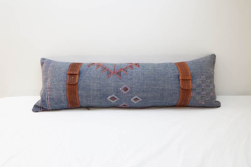 Cactus Silk Lumbar Pillow by Jubilee Trading Company