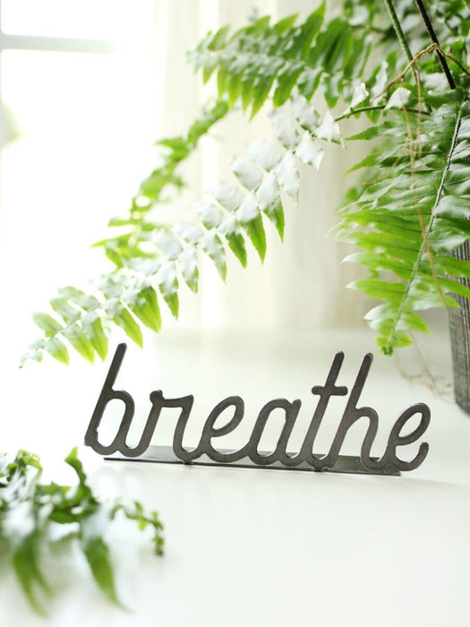 Breathe Word Sign by Jubilee Trading Company