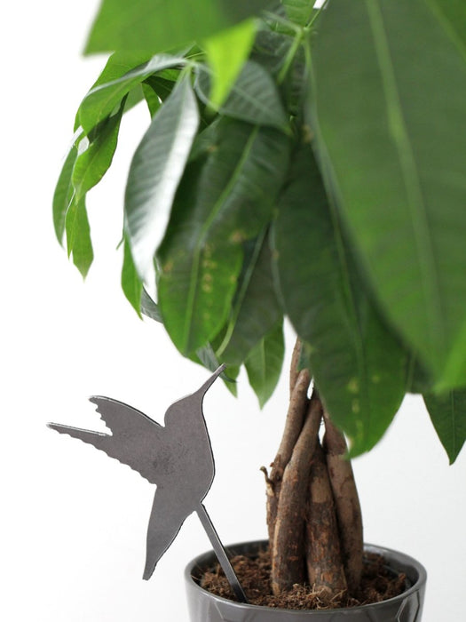 Happy Hummingbird Plant Stake by Jubilee Trading Company