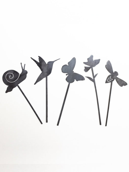 Happy Hummingbird Plant Stake by Jubilee Trading Company