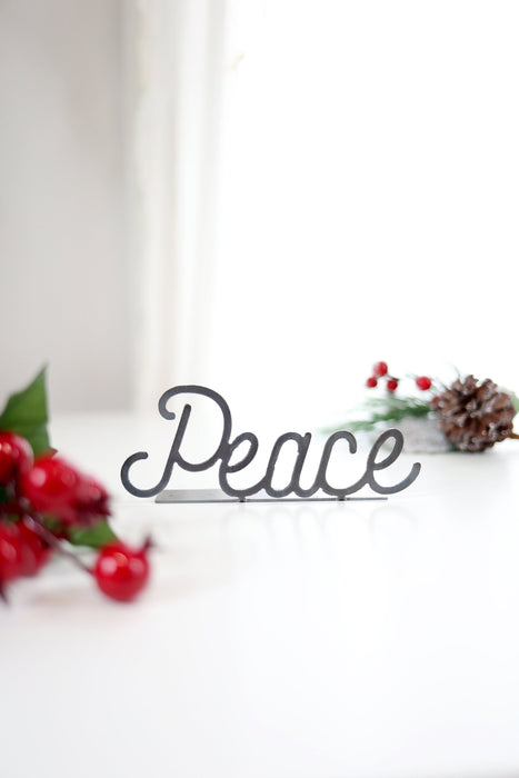 Peace Word Sign by Jubilee Trading Company