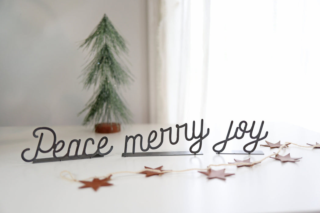 Merry Word Sign by Jubilee Trading Company