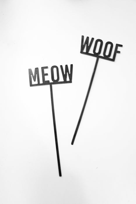 Woof Plant Stake by Jubilee Trading Company