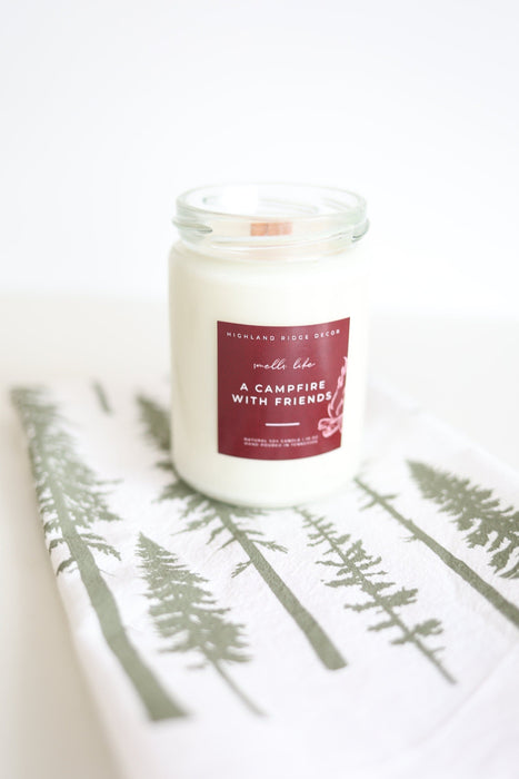 "A Campfire With Friends" Candle by Jubilee Trading Company