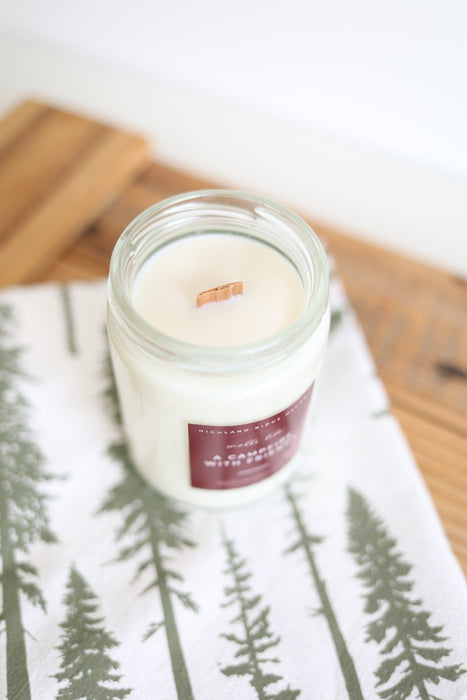 "A Campfire With Friends" Candle by Jubilee Trading Company