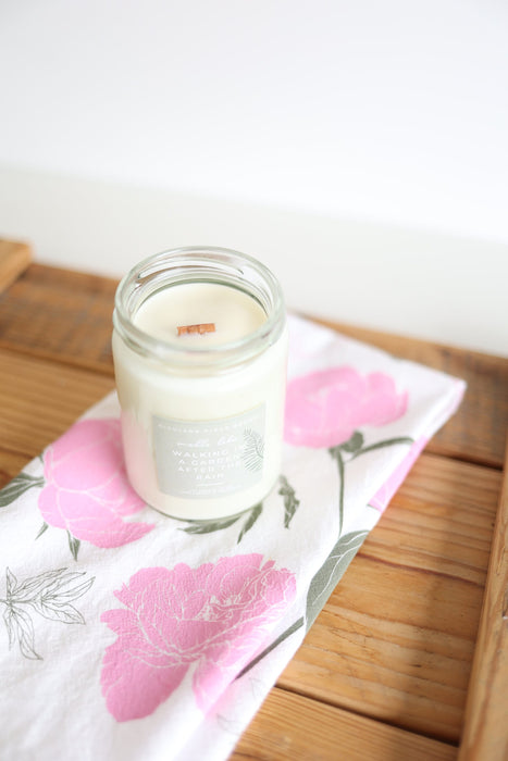 "Walking In A Garden After The Rain" Candle by Jubilee Trading Company