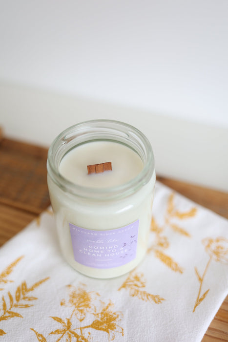 "Coming Home To A Clean House" Candle by Jubilee Trading Company