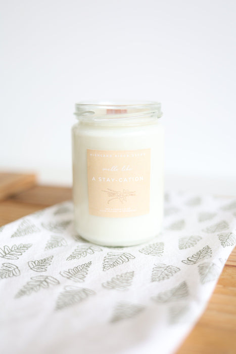 "A Stay-cation" Candle by Jubilee Trading Company