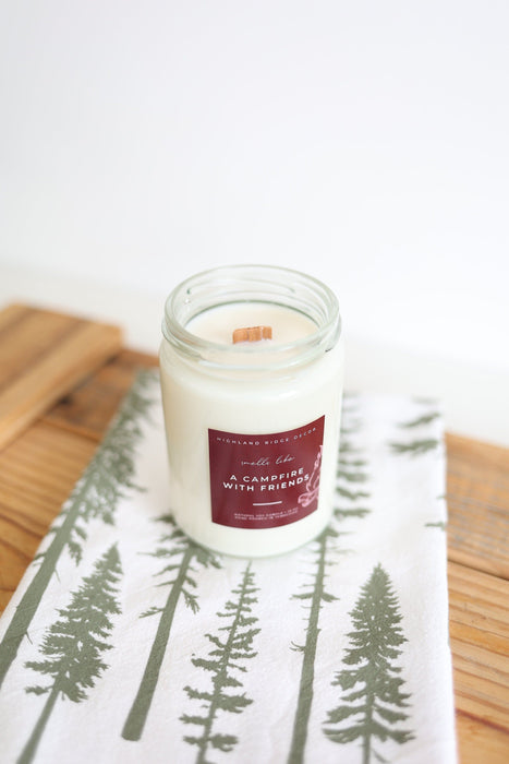 "A Campfire With Friends" Candle by Jubilee Trading Company