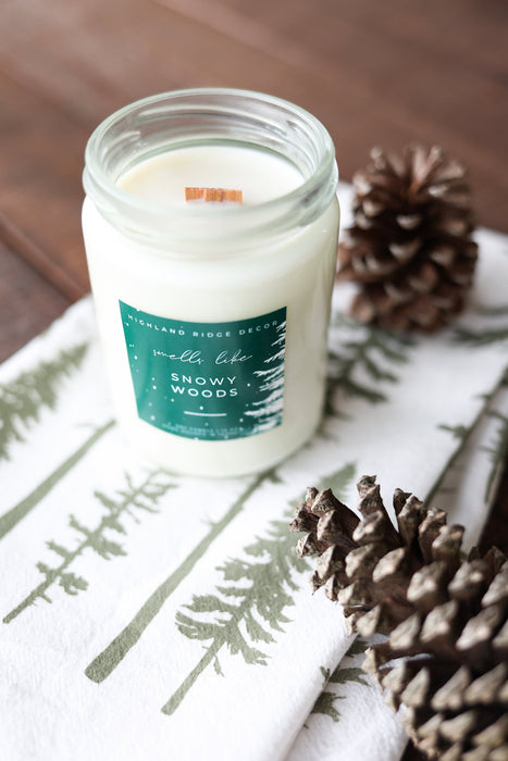 "Snowy Woods" Candle by Jubilee Trading Company