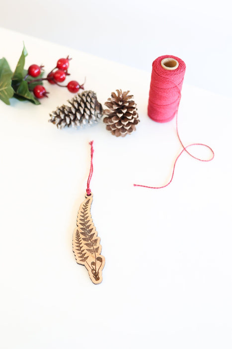 Fern Ornament by Jubilee Trading Company