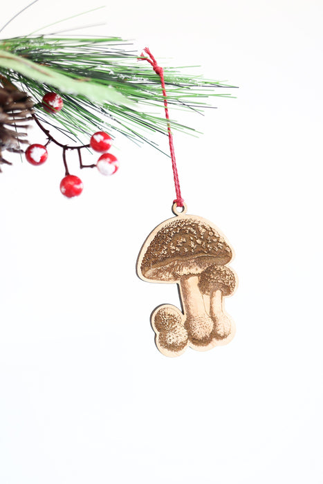 Mushroom Ornament by Jubilee Trading Company