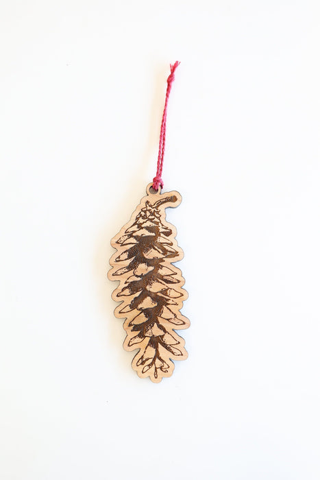 Long Pinecone Ornament by Jubilee Trading Company