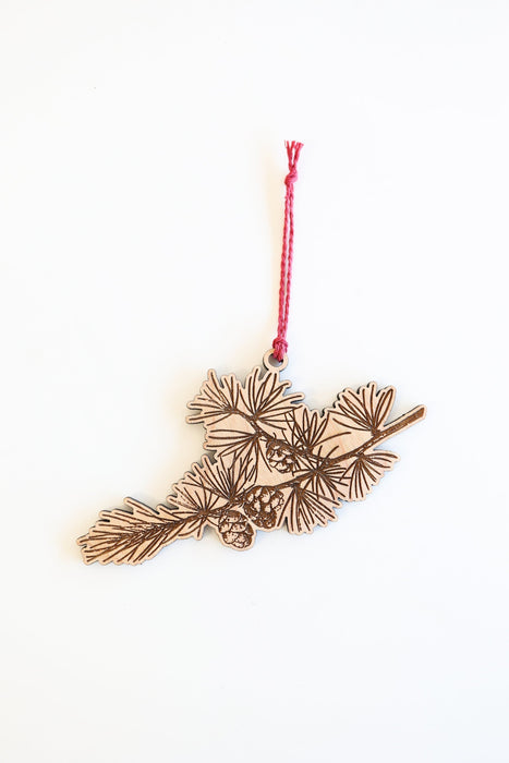 Pine Branch Ornament by Jubilee Trading Company