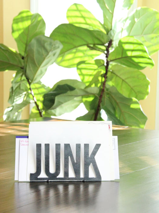 Junk Mail Modern Metal Mail Holder by Jubilee Trading Company