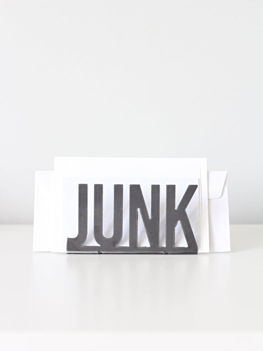 Junk Mail Modern Metal Mail Holder by Jubilee Trading Company