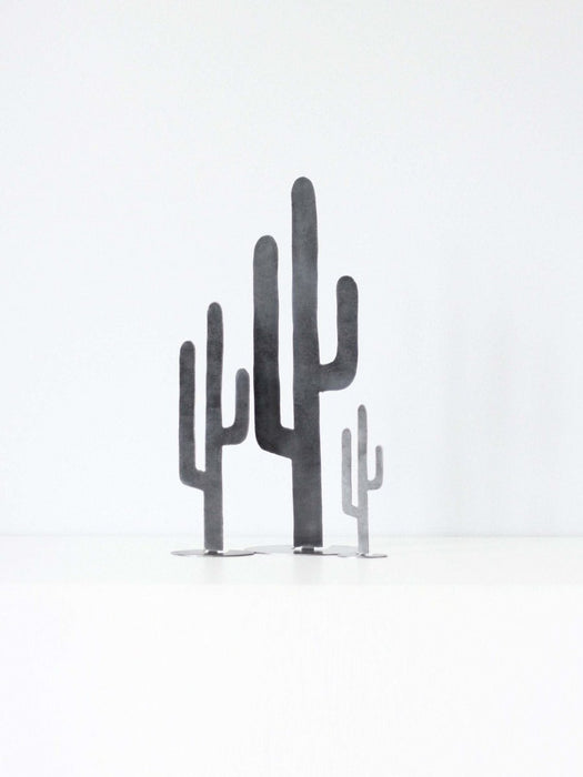 Metal Cactus Silhouette - Medium by Jubilee Trading Company