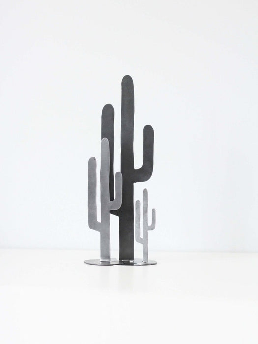 Metal Cactus Silhouette - Medium by Jubilee Trading Company