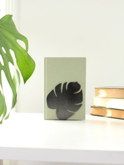 Monstera Leaf Bookend by Jubilee Trading Company