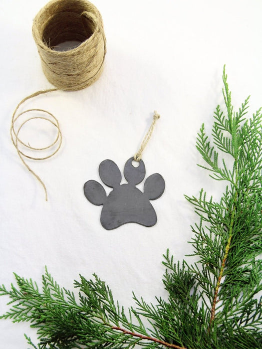 Paw Print Christmas Ornament by Jubilee Trading Company