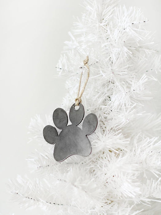 Paw Print Christmas Ornament by Jubilee Trading Company