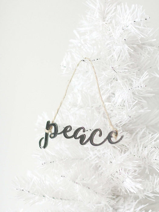 Peace Christmas Ornament by Jubilee Trading Company