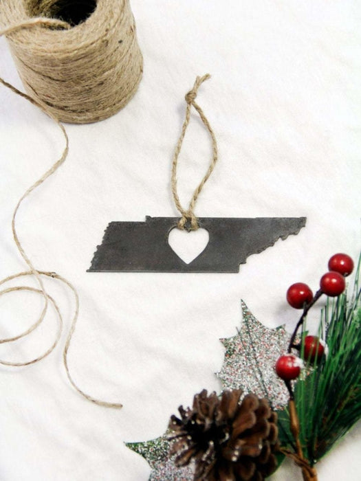 Tennessee Heart Christmas Ornament by Jubilee Trading Company