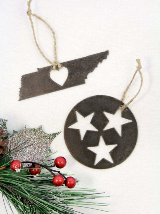 Tennessee Heart Christmas Ornament by Jubilee Trading Company