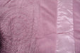 DaDa Bedding Mushy Ribbon Soft Warm Pink Fleece Coverlet Bedspread Set (YG1002Purple) - DaDa Bedding Collection