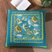 DaDa Bedding Mediterranean Bohemian Blue Green Square Euro Sham, 26" x 26", 1PC (JHW-603-EURO) - DaDa Bedding Collection