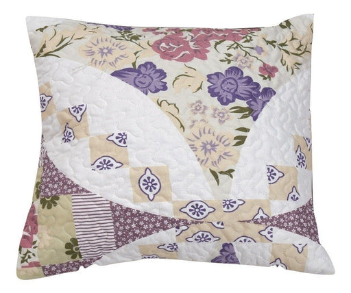 DaDa Bedding Set of Two Wisteria Roses Floral Bohemian Cushion Covers - 18" - 2-PCS (HS-1003-CC) - DaDa Bedding Collection