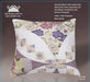 DaDa Bedding Set of Two Wisteria Roses Floral Bohemian Cushion Covers - 18" - 2-PCS (HS-1003-CC) - DaDa Bedding Collection